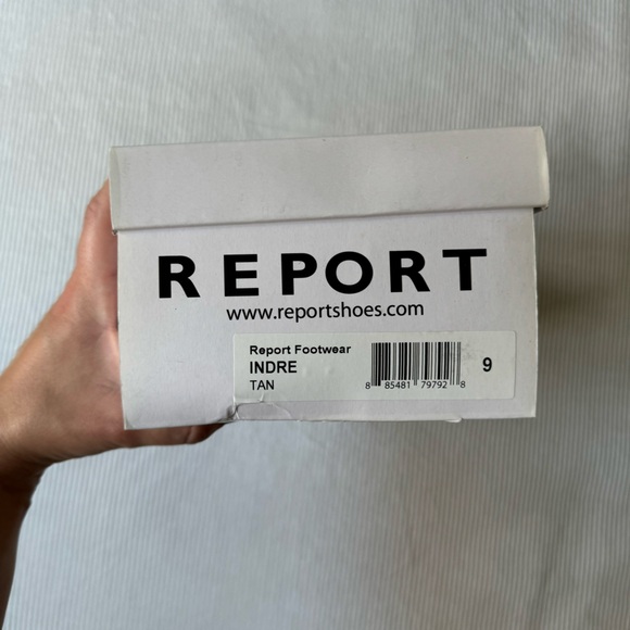 NWT Report Indre Tan Woven Mules - Picture 7 of 8